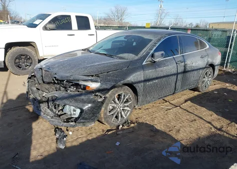2018 Chevrolet Malibu Lt из США, поврежденный, VIN 1G1ZD5ST8JF105800